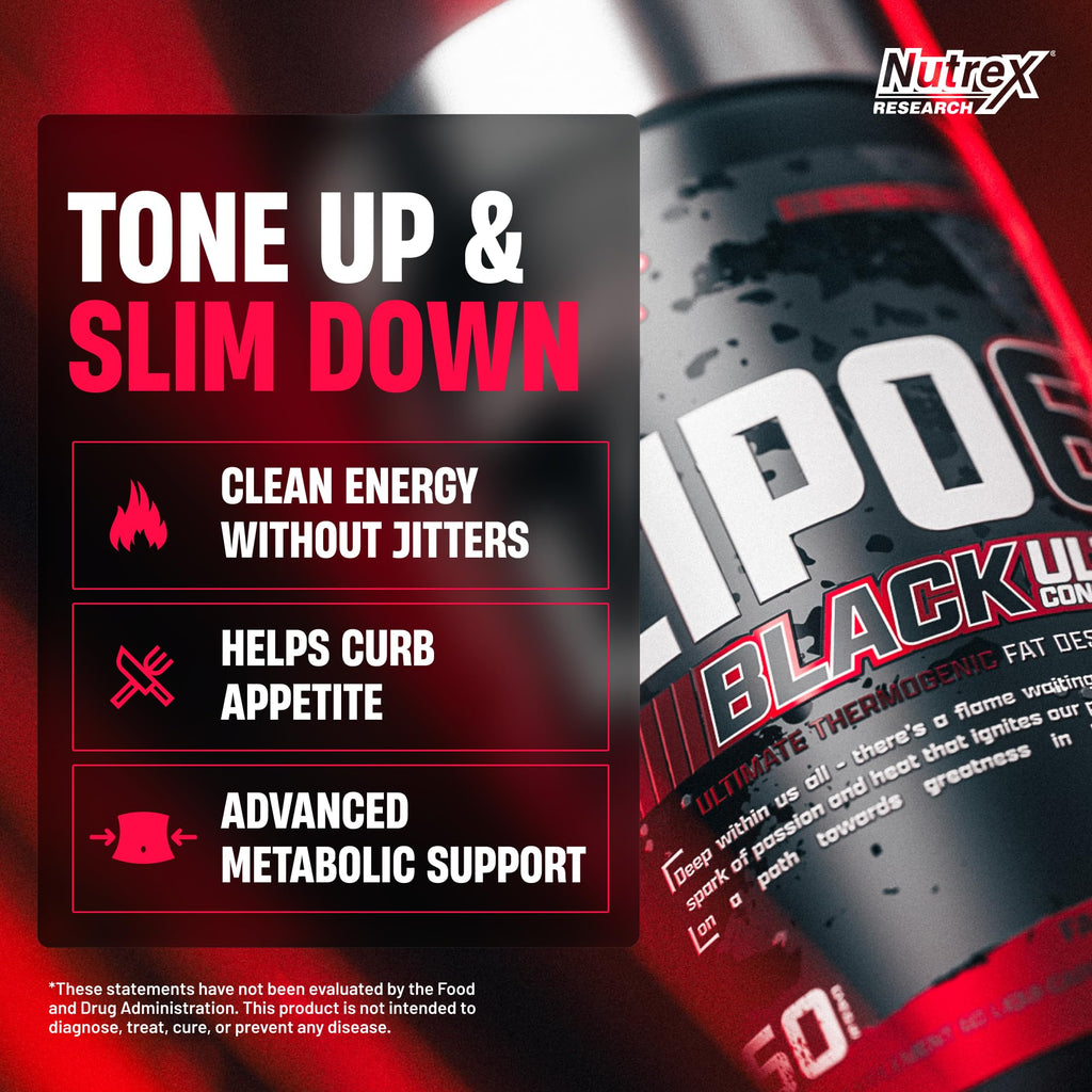 Nutrex Lipo-6 Black Thermogenic Fat Burner

