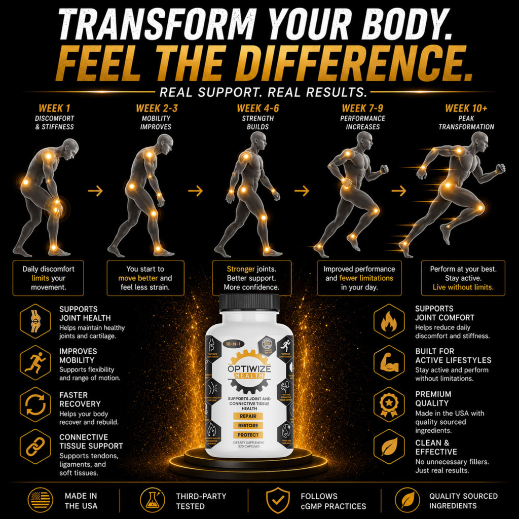 OptiWize Joint Health Supplement | Men & Women

