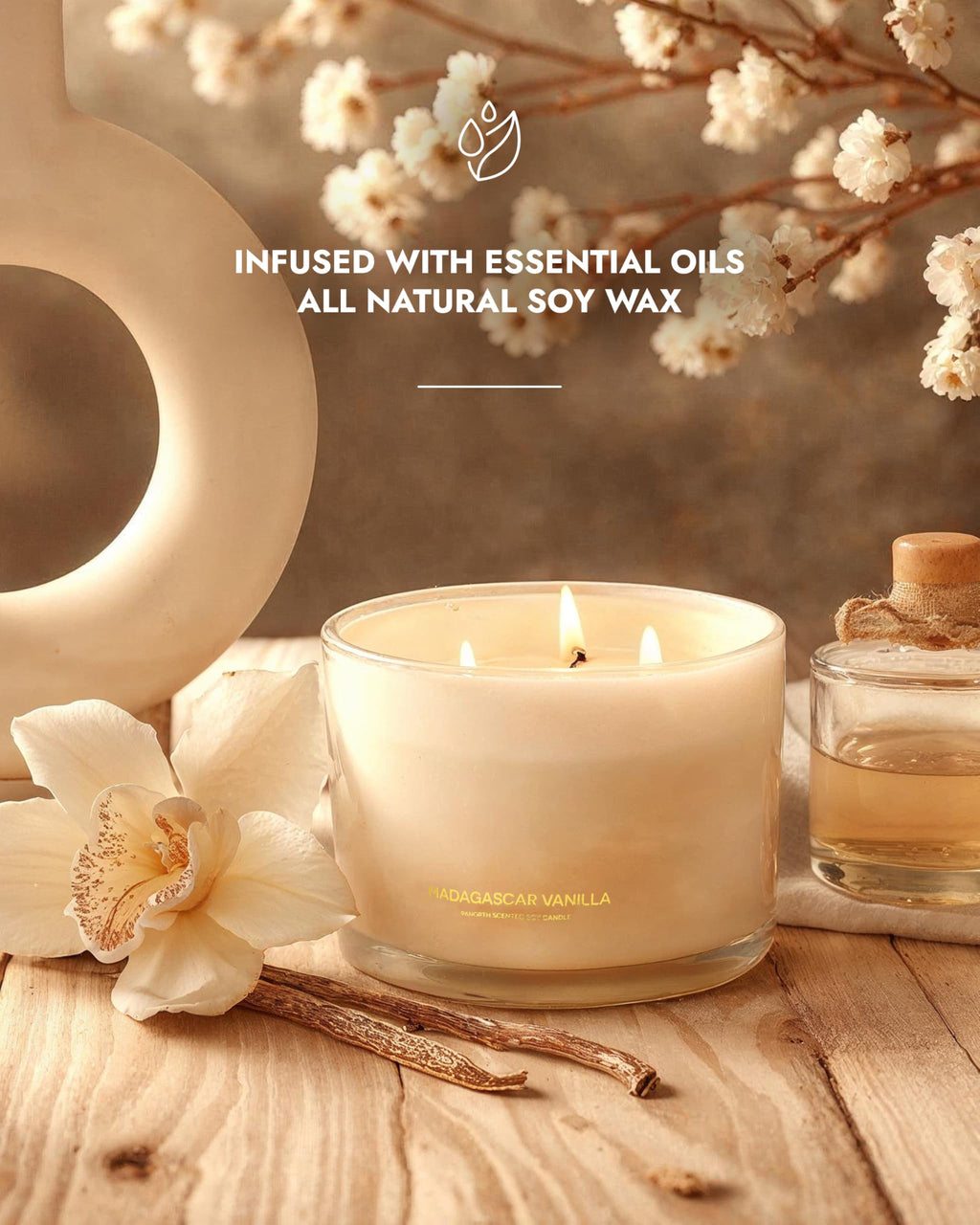 96NORTH Luxury Soy Candle Jar

