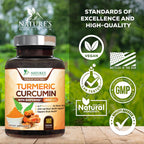 Turmeric Curcumin Supplement with BioPerine for Absorption

