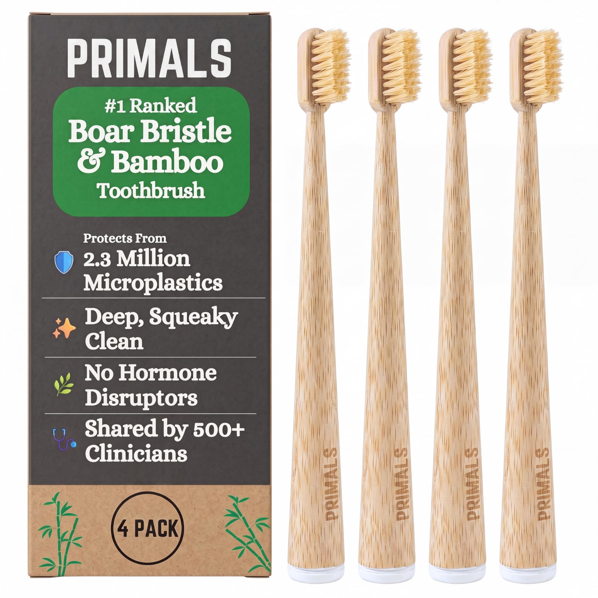 PRIMALS Toothbrush Eco Friendly Daily Care

