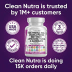 Liver Defend Detox by Clean Nutra | Milk Thistle & TUDCA

