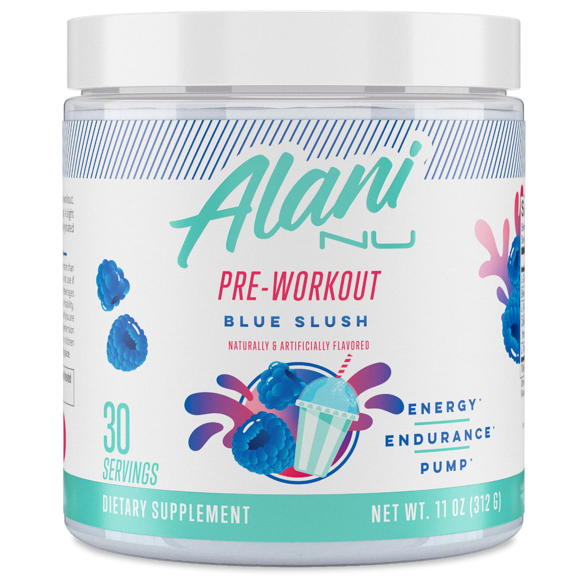 Alani Nu Pre-Workout Powder – Sugar Free, 200mg Caffeine