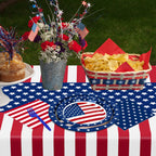 Patriotic Disposable Dinnerware Set by QZYL

