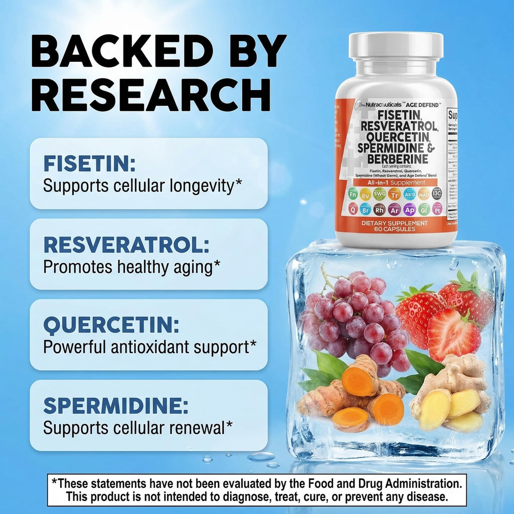 Clean Nutra Longevity Capsules | Cellular Health

