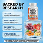 Clean Nutra Longevity Capsules | Cellular Health


