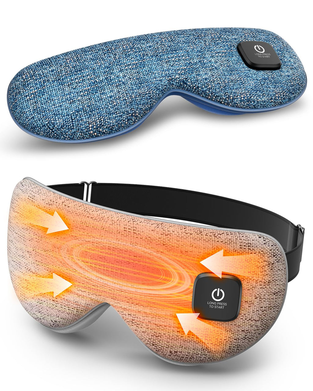 Heated Cordless Eye Mask for Dry Eyes - Travel Ready

