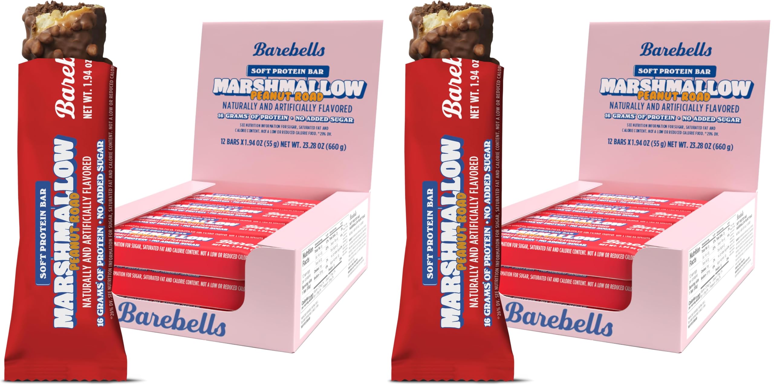 Barebells Protein Bar - 20g Protein, No Added Sugar - High Protein Snack