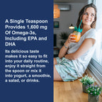 Carlson The Very Finest Fish Oil Liquid Omega-3 Supplement

