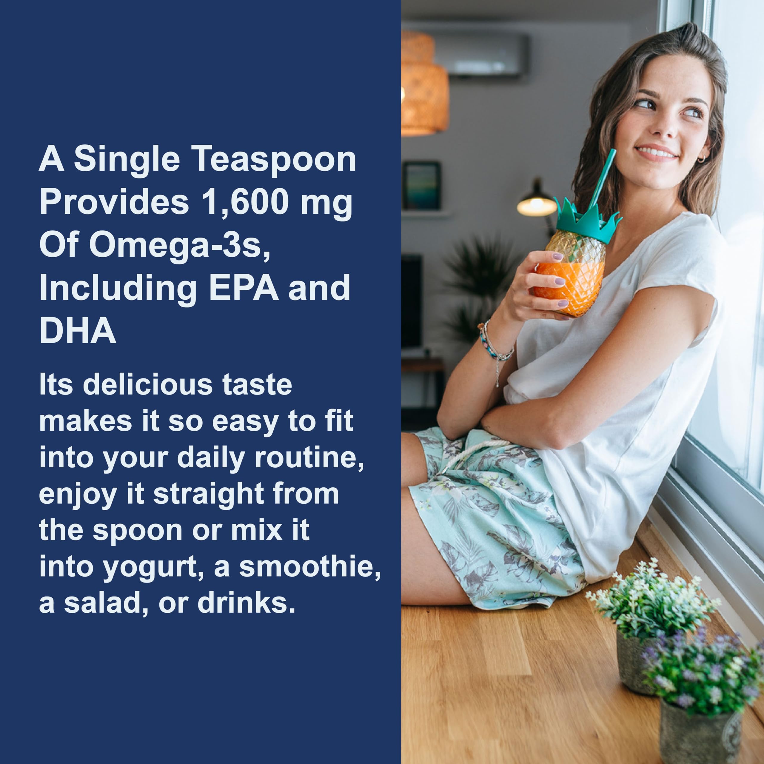 Carlson The Very Finest Fish Oil Liquid Omega-3 Supplement

