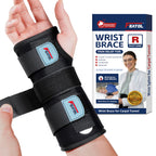 FEATOL Wrist Brace with Splints for Carpal Tunnel

