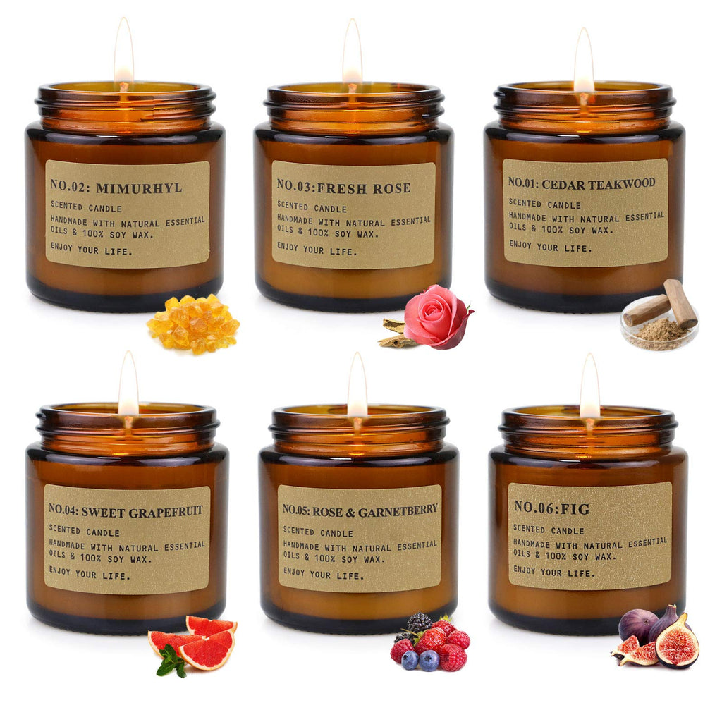 MIMURHYL Soy Wax Candle Gift Set

