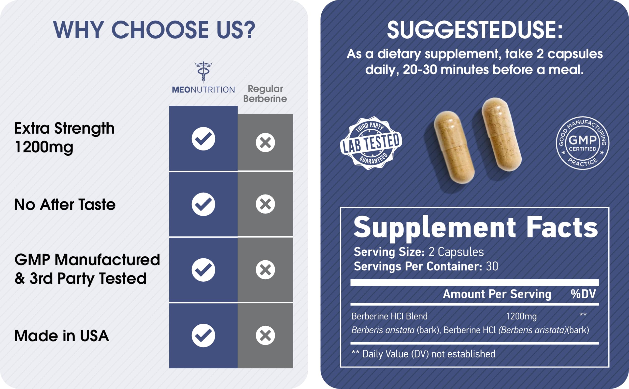 Berberine Supplement for Metabolic Health | Wellness

