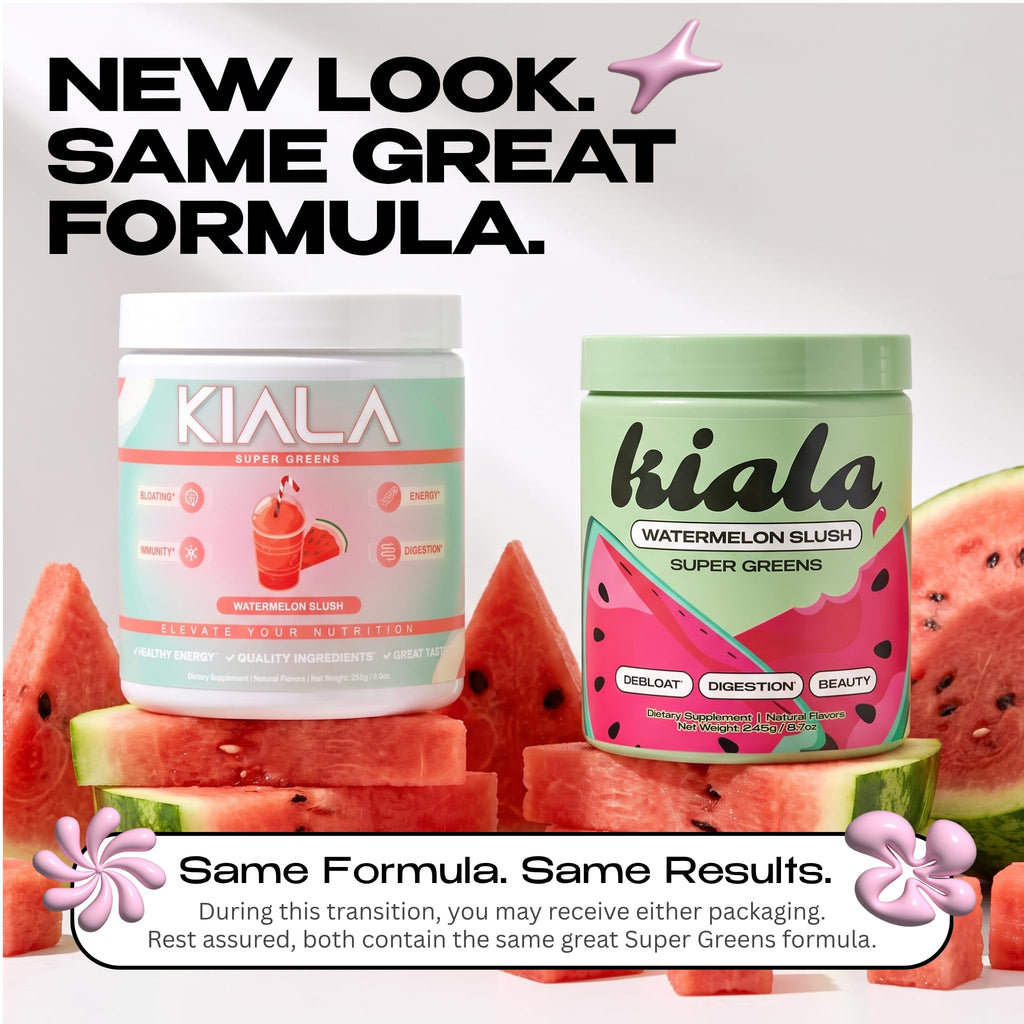 Kiala Nutrition Super Greens Powder Spirulina Chlorella

