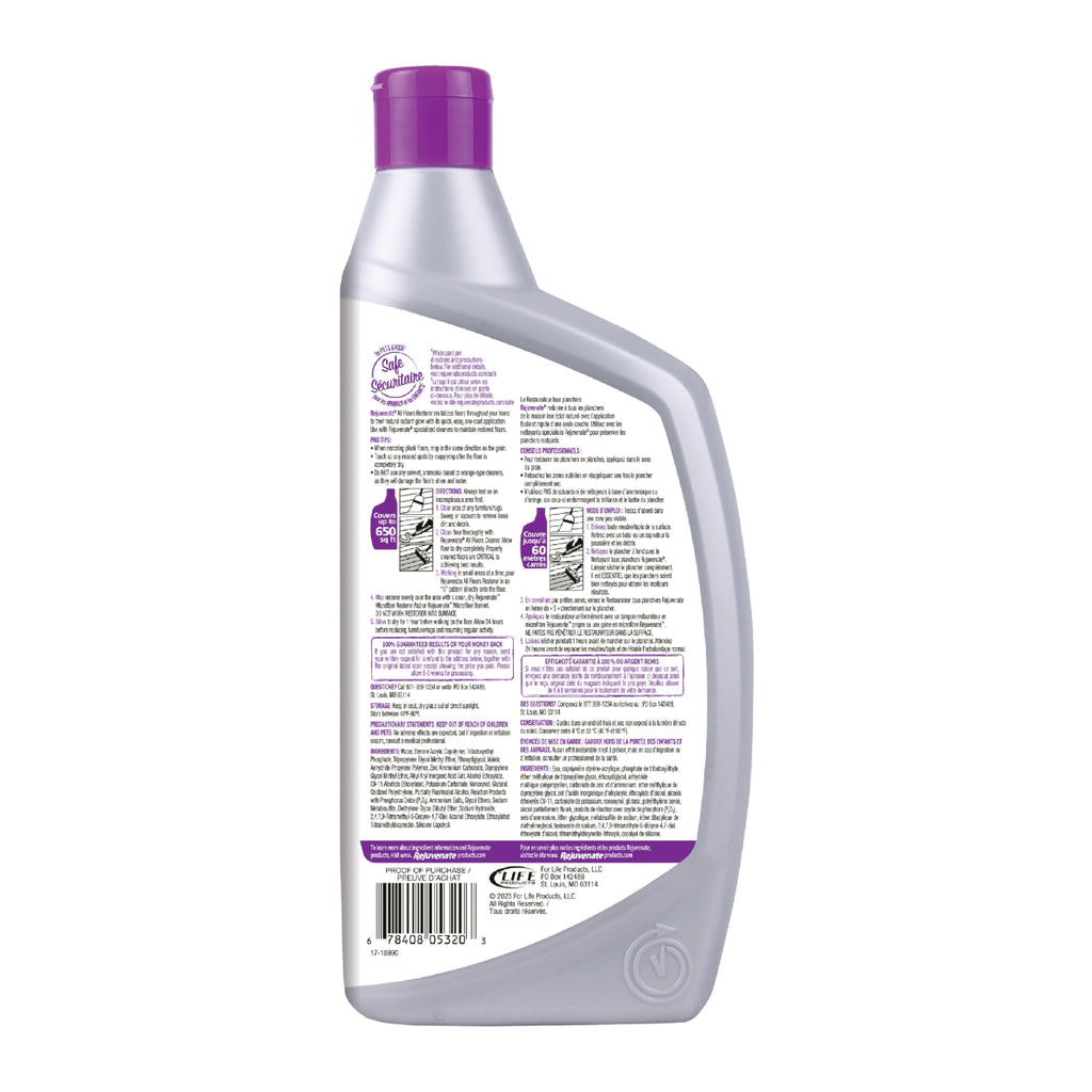 Rejuvenate All Floors Restorer – Fills Scratches & Shine

