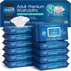 Inspire Adult Wet Wipes - Hypoallergenic 8x12 in

