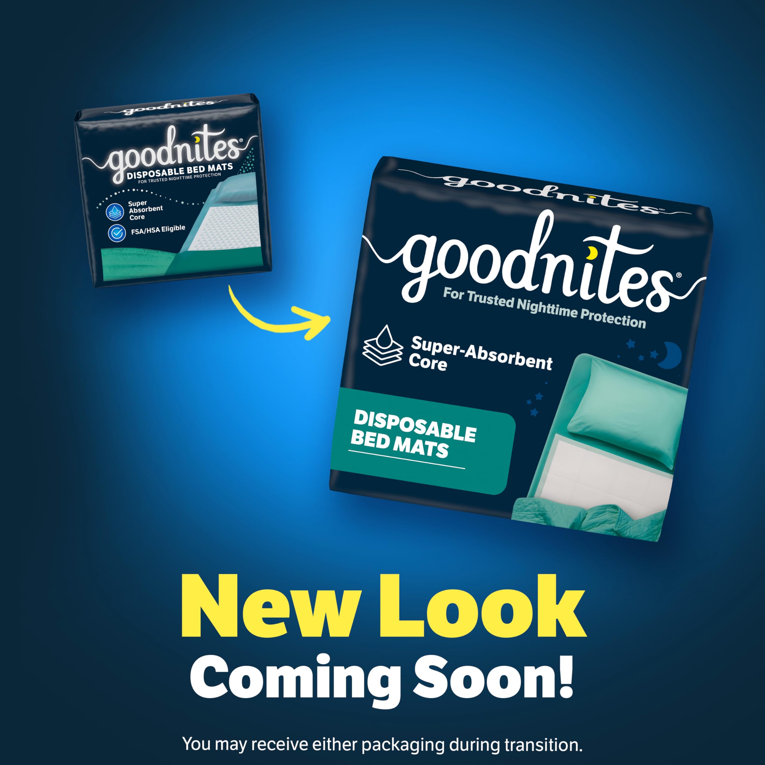 Goodnites Disposable Bed Mats for Bedwetting

