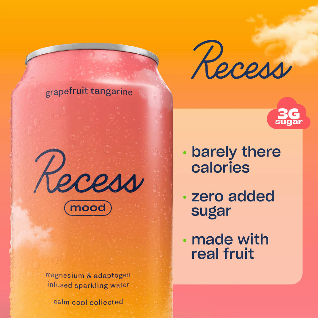 Recess Mood Magnesium & Adaptogen Drink Relaxation Beverage

