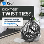 Trash Bags by Reli. Durable for Home Use

