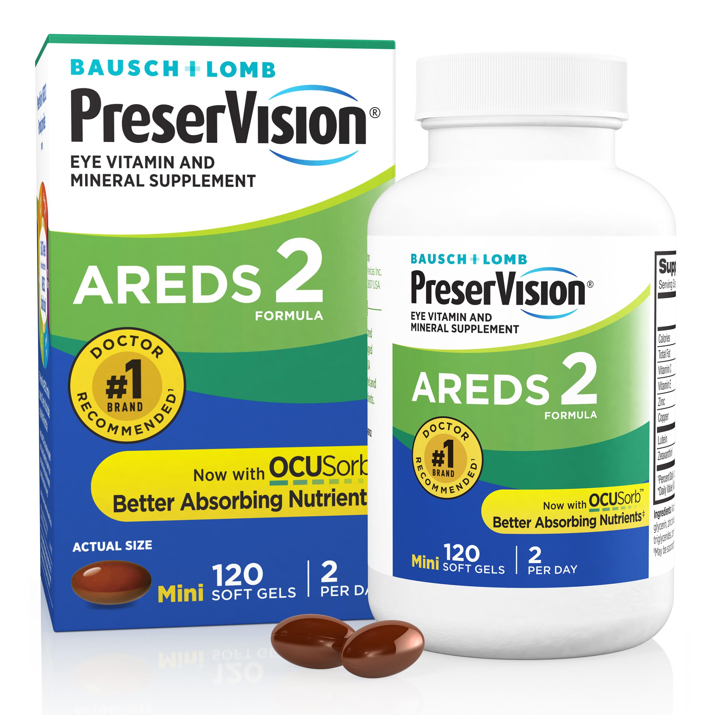 PreserVision AREDS 2 Eye Vitamins by Bausch + Lomb