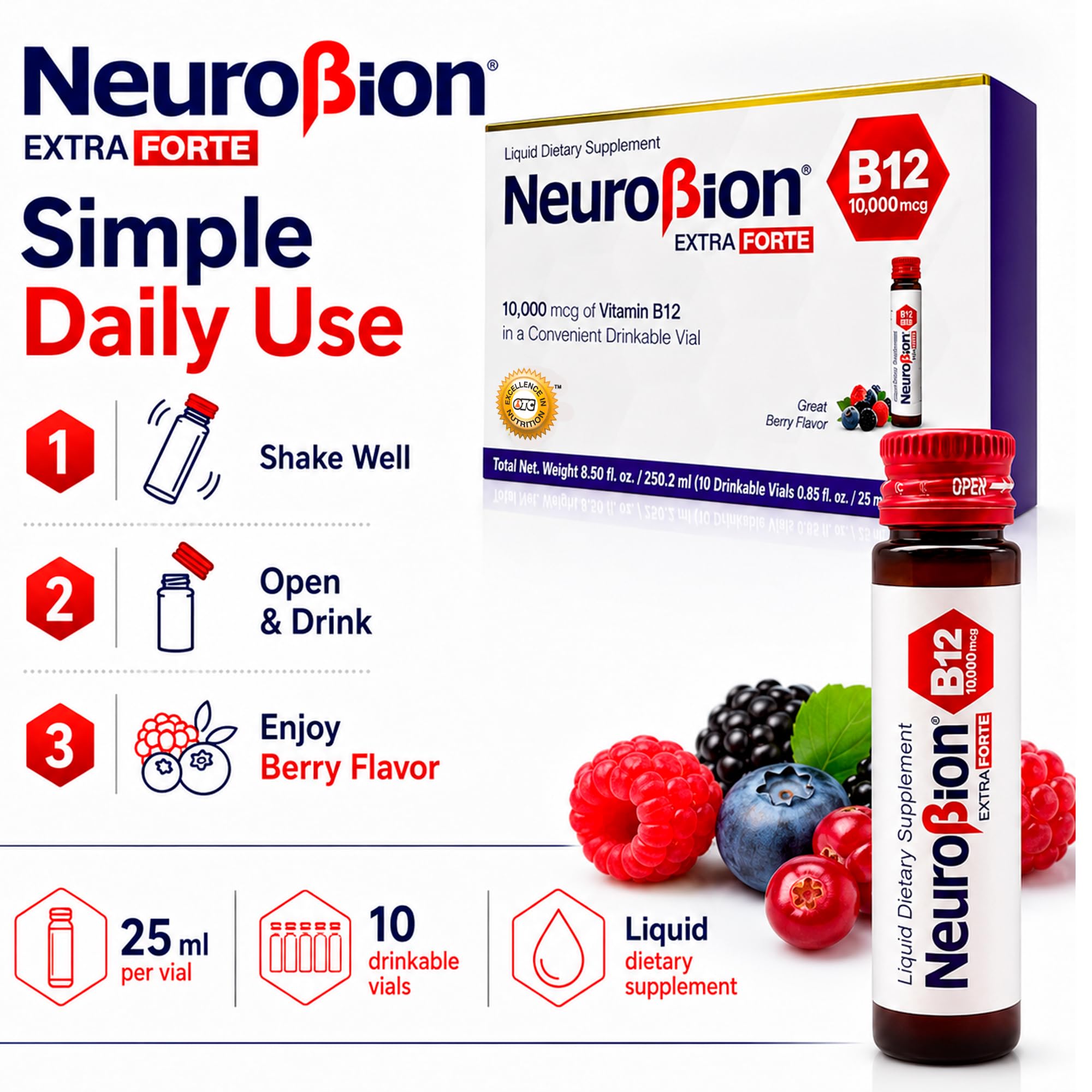 Neurobion Extra Forte B12 Liquid Dietary Supplement

