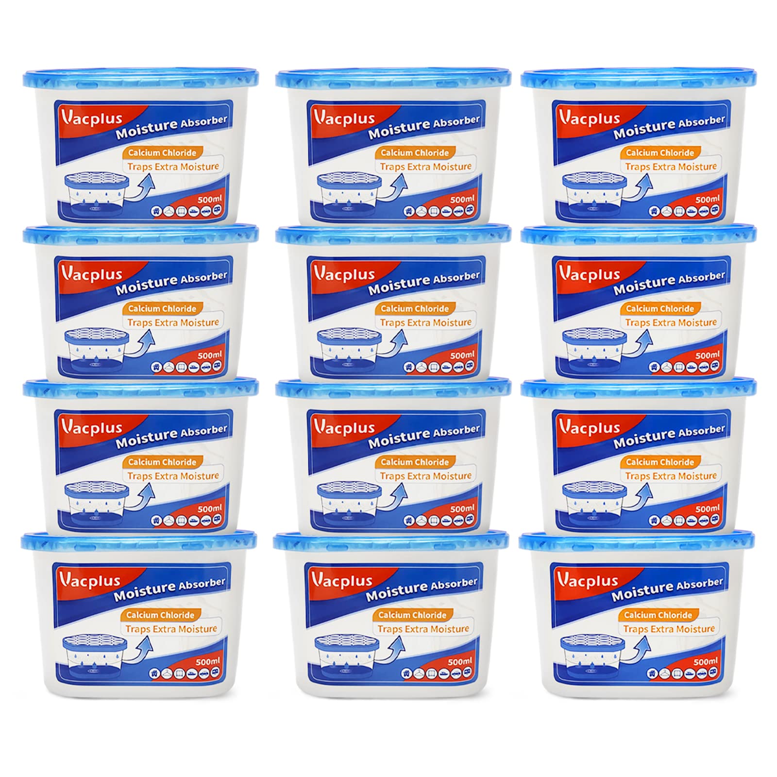 Vacplus Moisture Absorber 10.5 oz Dehumidifier Box

