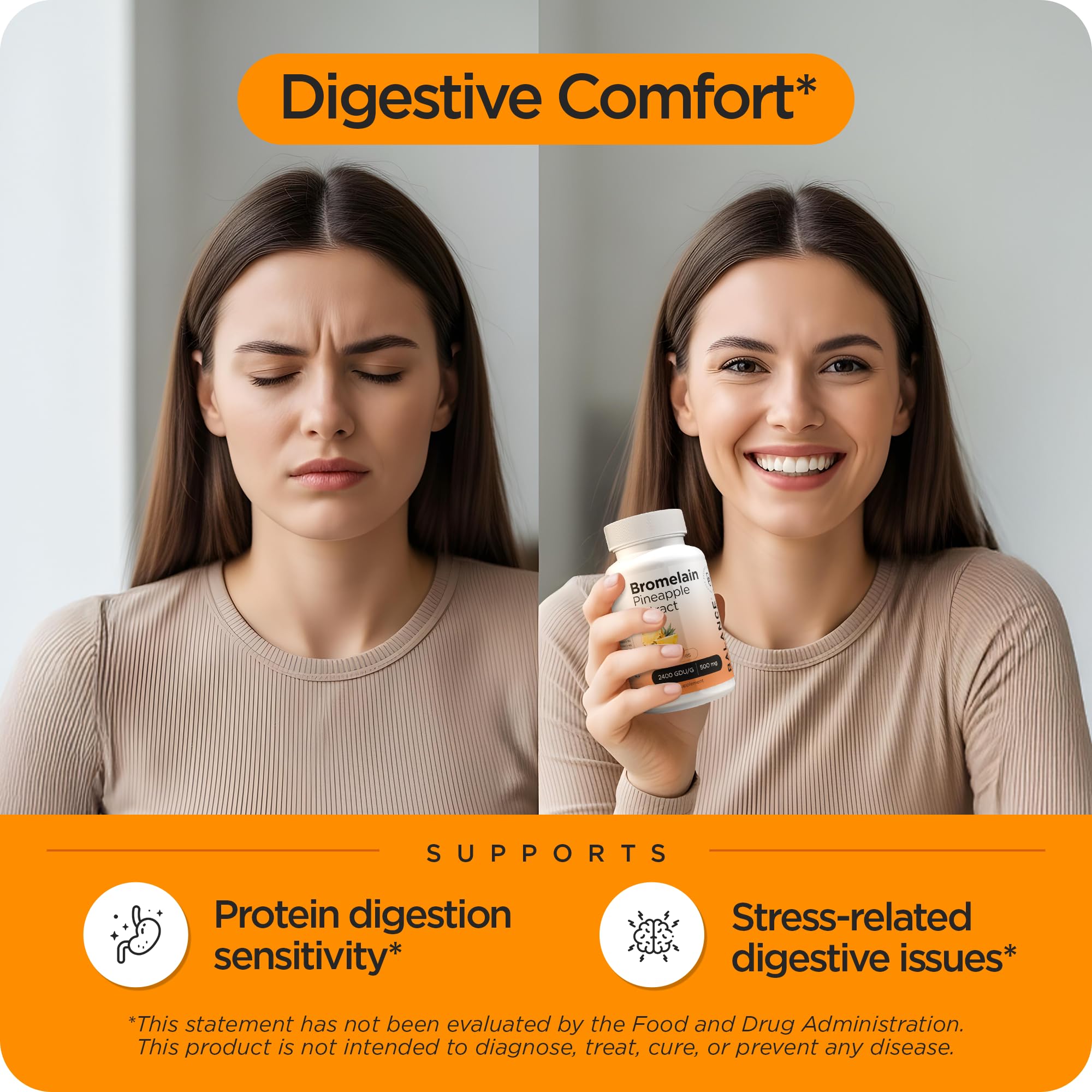 Balancebreens Bromelain 500mg Capsules – Joint Support

