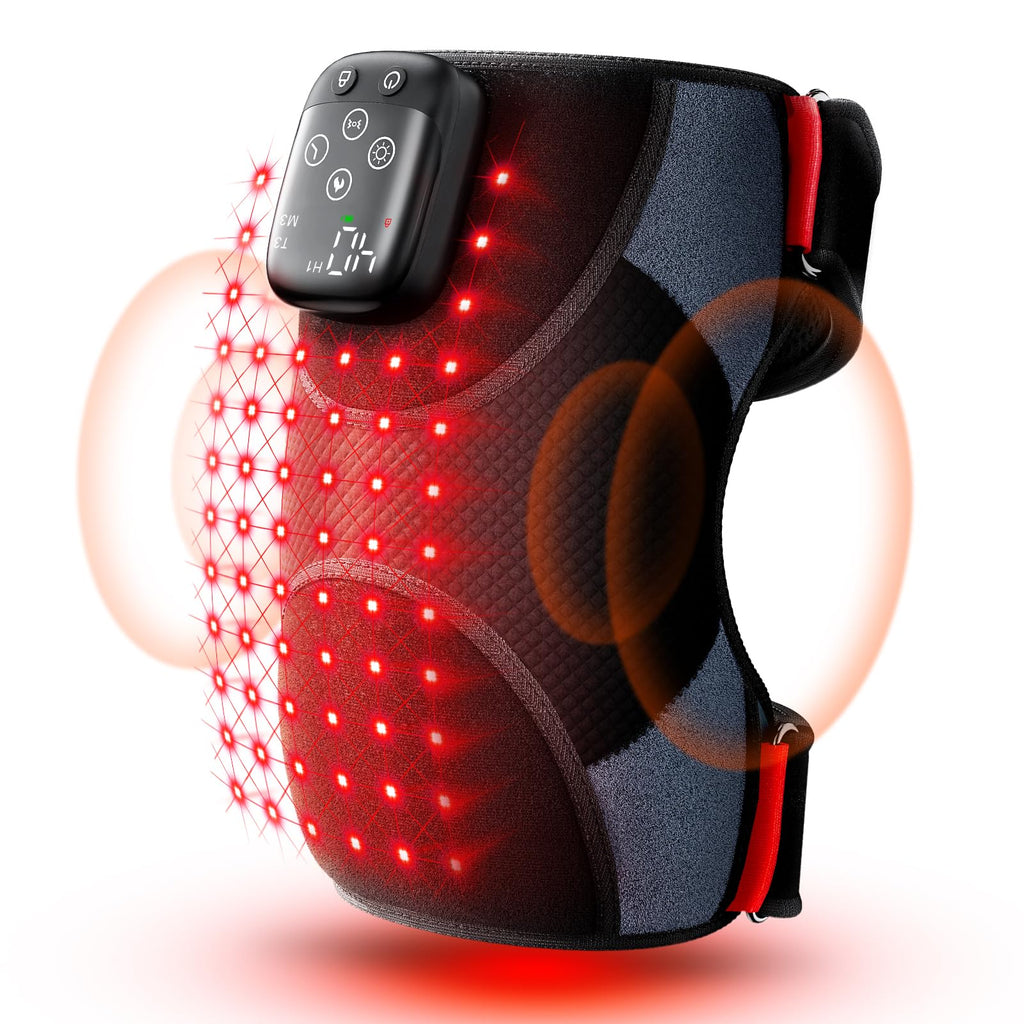 Knee Massager LTW with Heat and Red Light - Cordless

