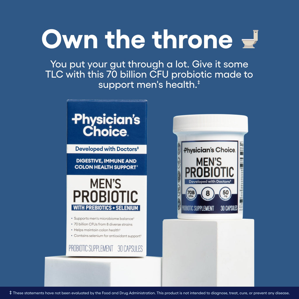 Physician's Choice Probiotics for Men | Digestive Health

