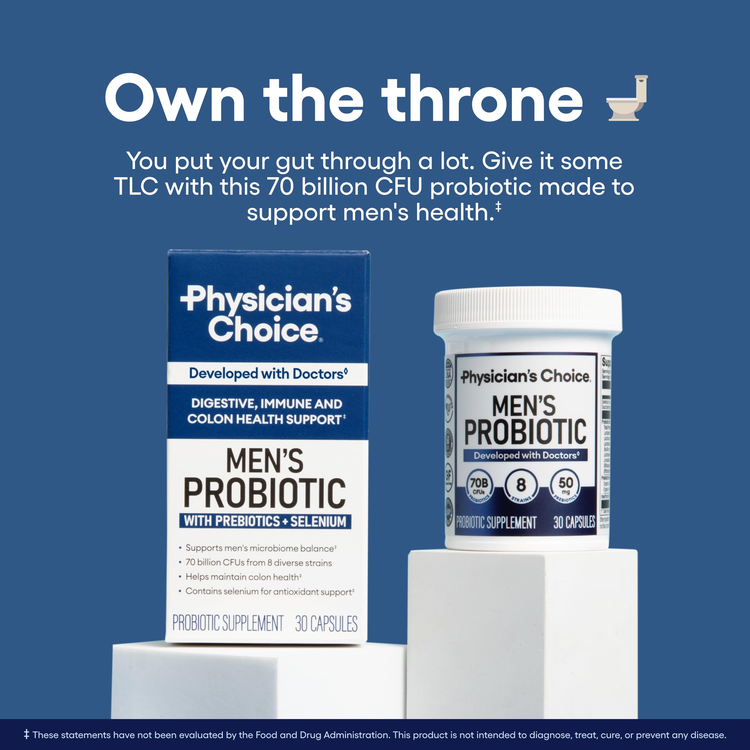 Physician's Choice Probiotics for Men | Digestive Health

