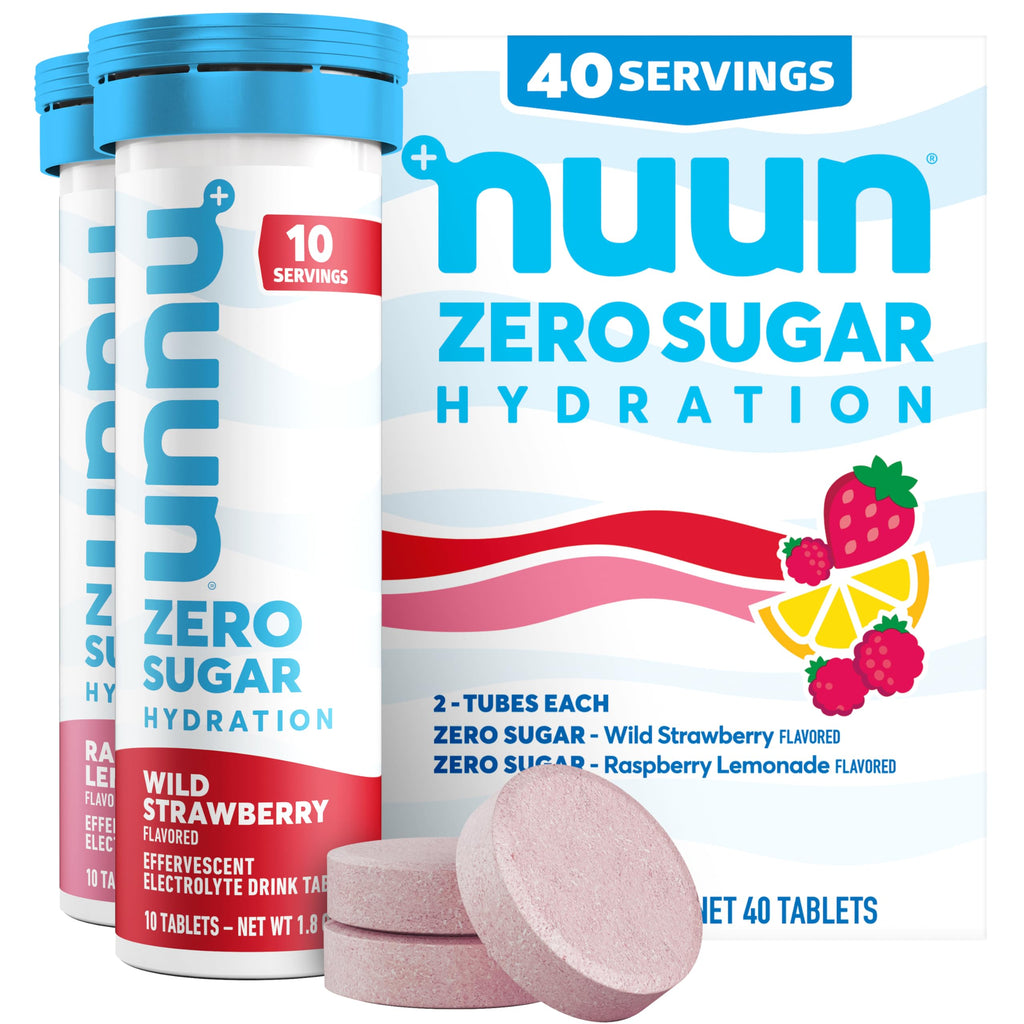 Nuun Zero Sugar Hydration Electrolyte Tablets - Gluten Free

