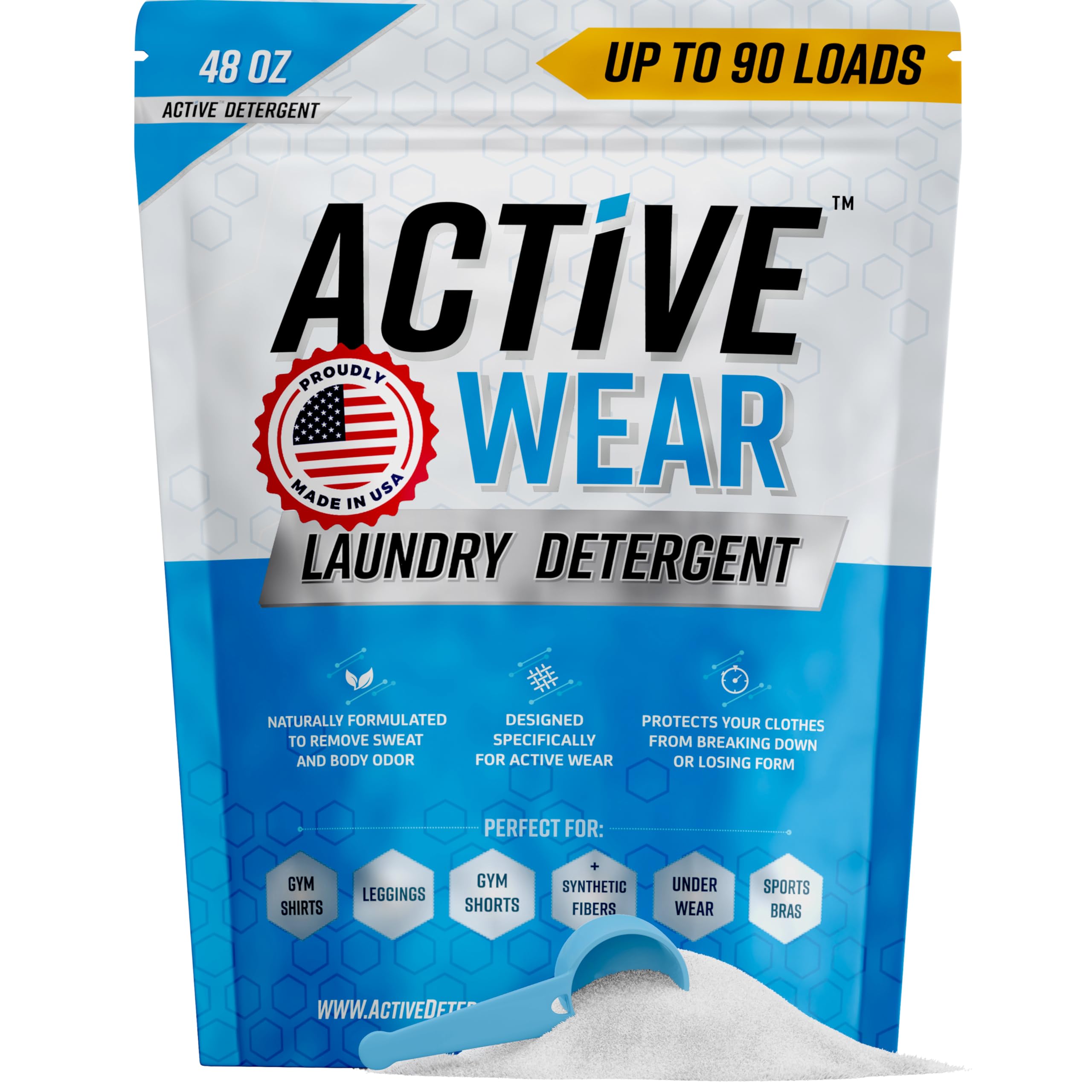 ACTIVE Active Wear Detergent with Plant-Based Enzymes