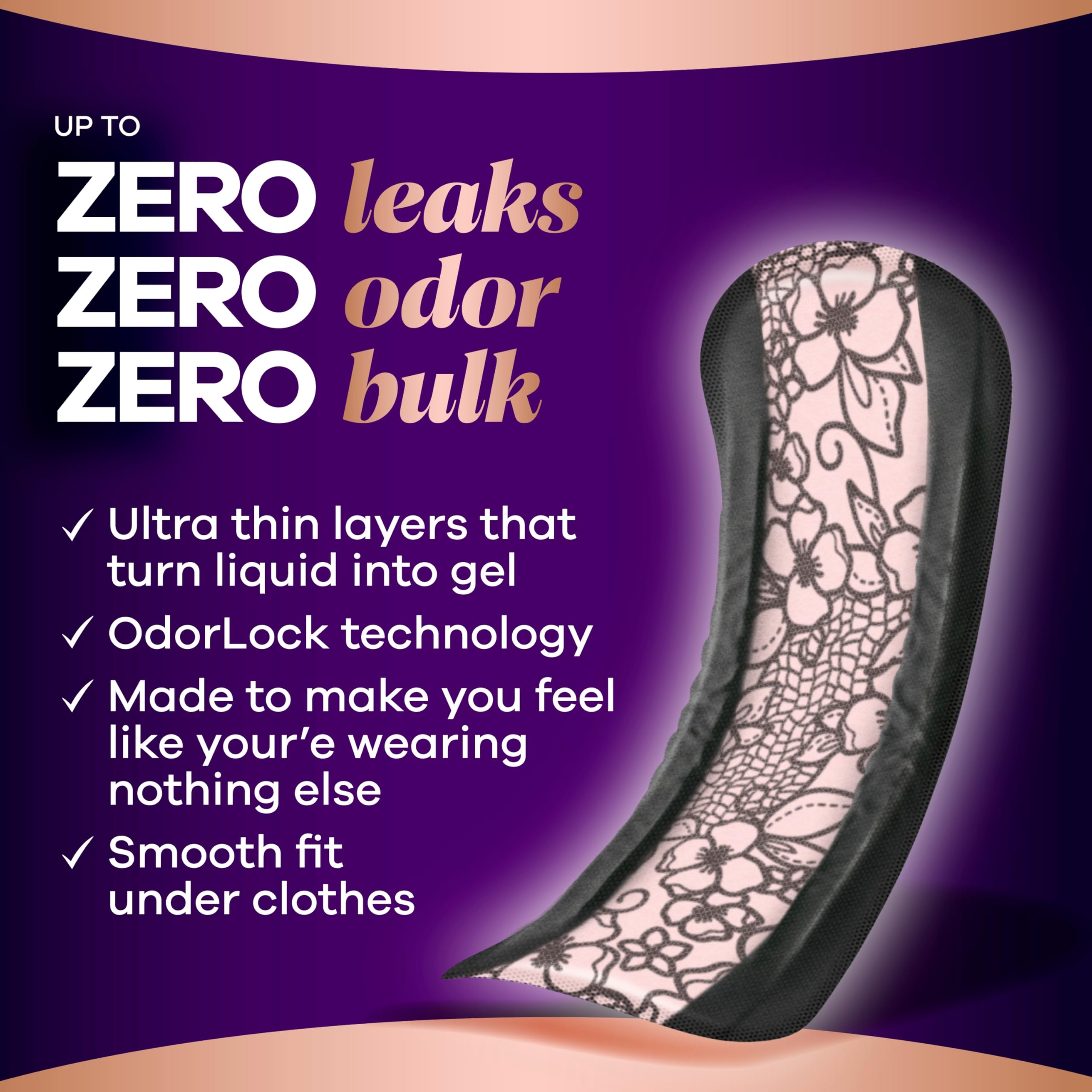 Always Discreet Boutique Incontinence Pads for Women

