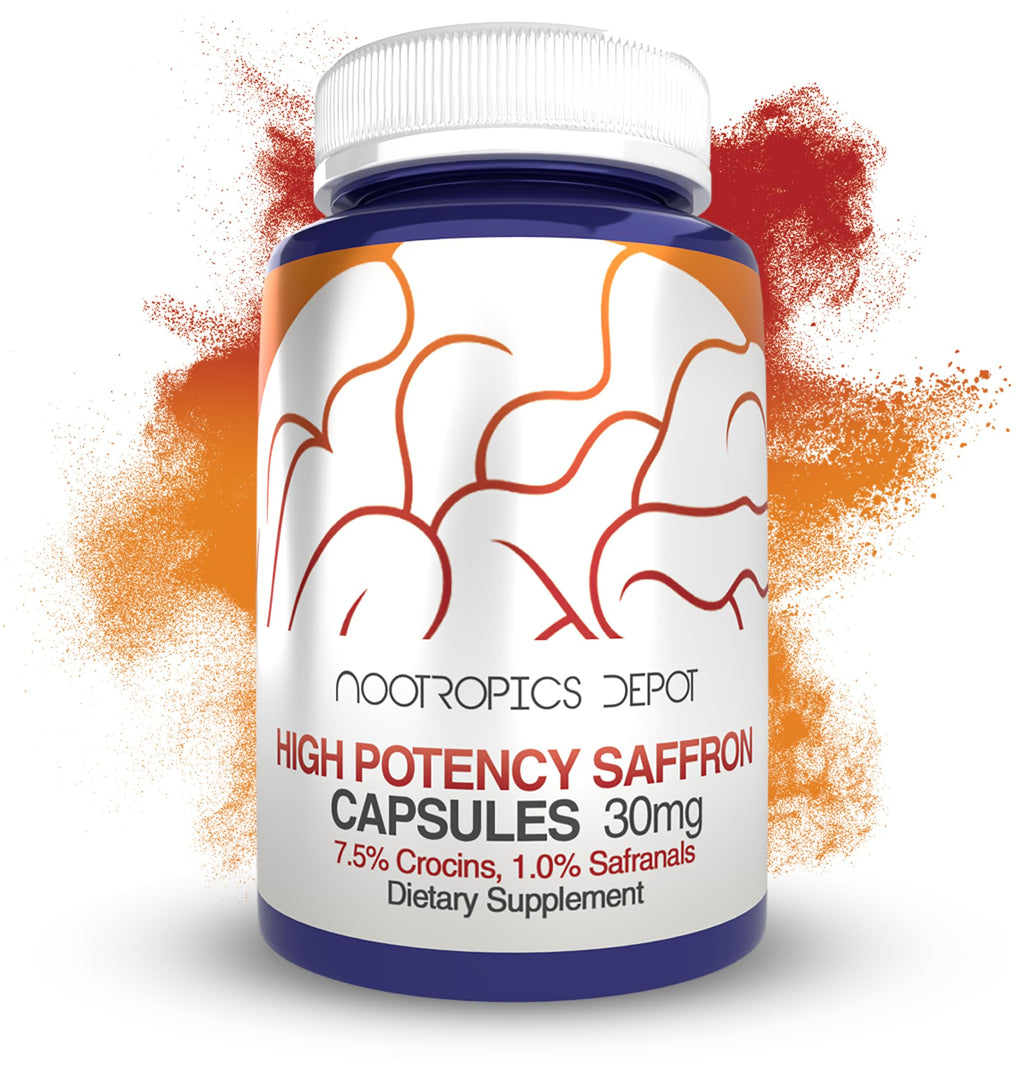 Nootropics Depot Saffron Extract Capsules 30mg

