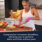 Copper Compression Arthritis Gloves – Fingerless Hand Support

