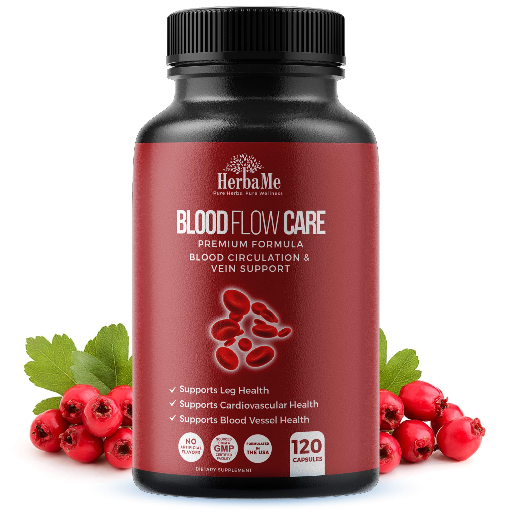 HerbaMe Blood Circulation Supplement for Vein Wellness

