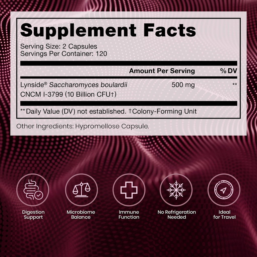 Saccharomyces Boulardii Probiotics by Pure TheraPro Rx

