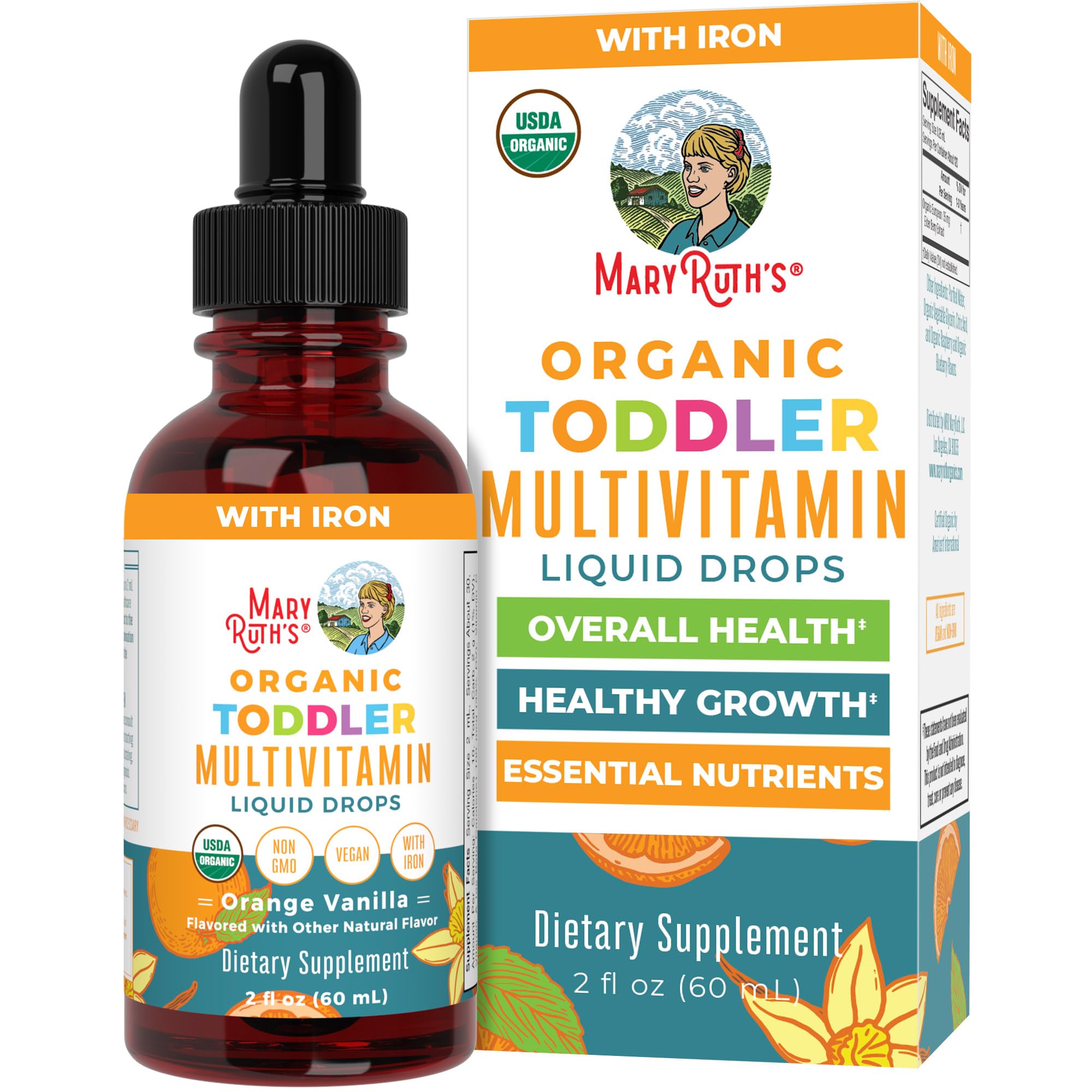 MaryRuth's Organics Liquid Drops for Kids | Organic & Vegan

