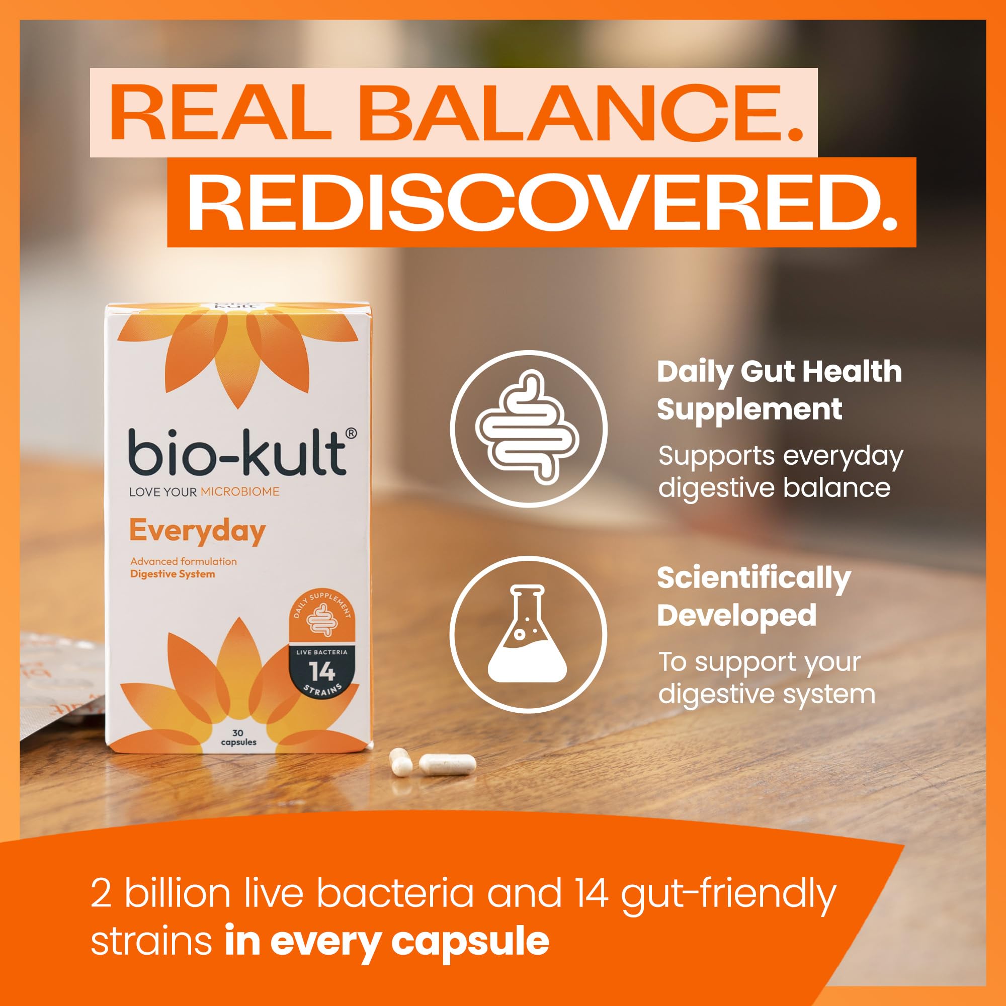 Bio-Kult Everyday Probiotics | 14 Strains for Digestion

