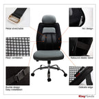 kingphenix Lumbar Support Cushion for Car and Office

