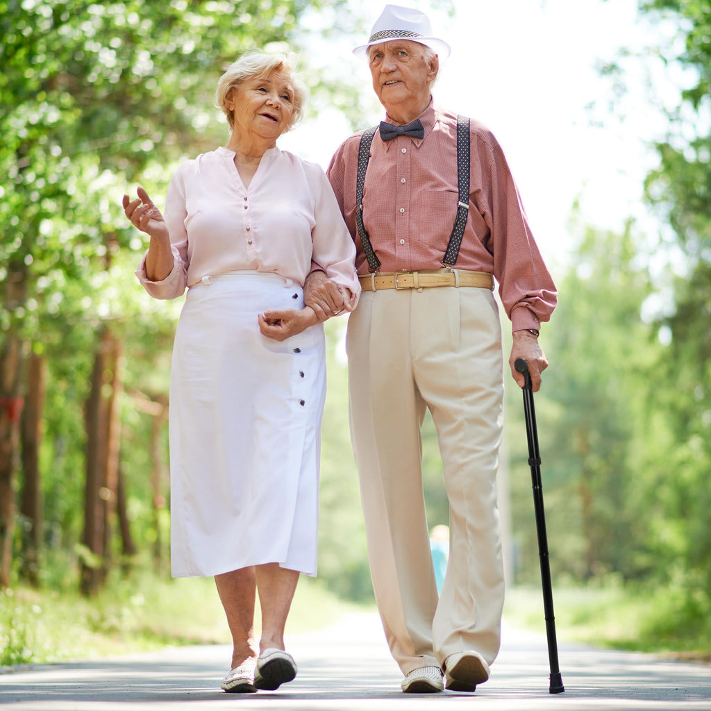 Vaunn Medical Folding Cane with Self-Locking Mechanism

