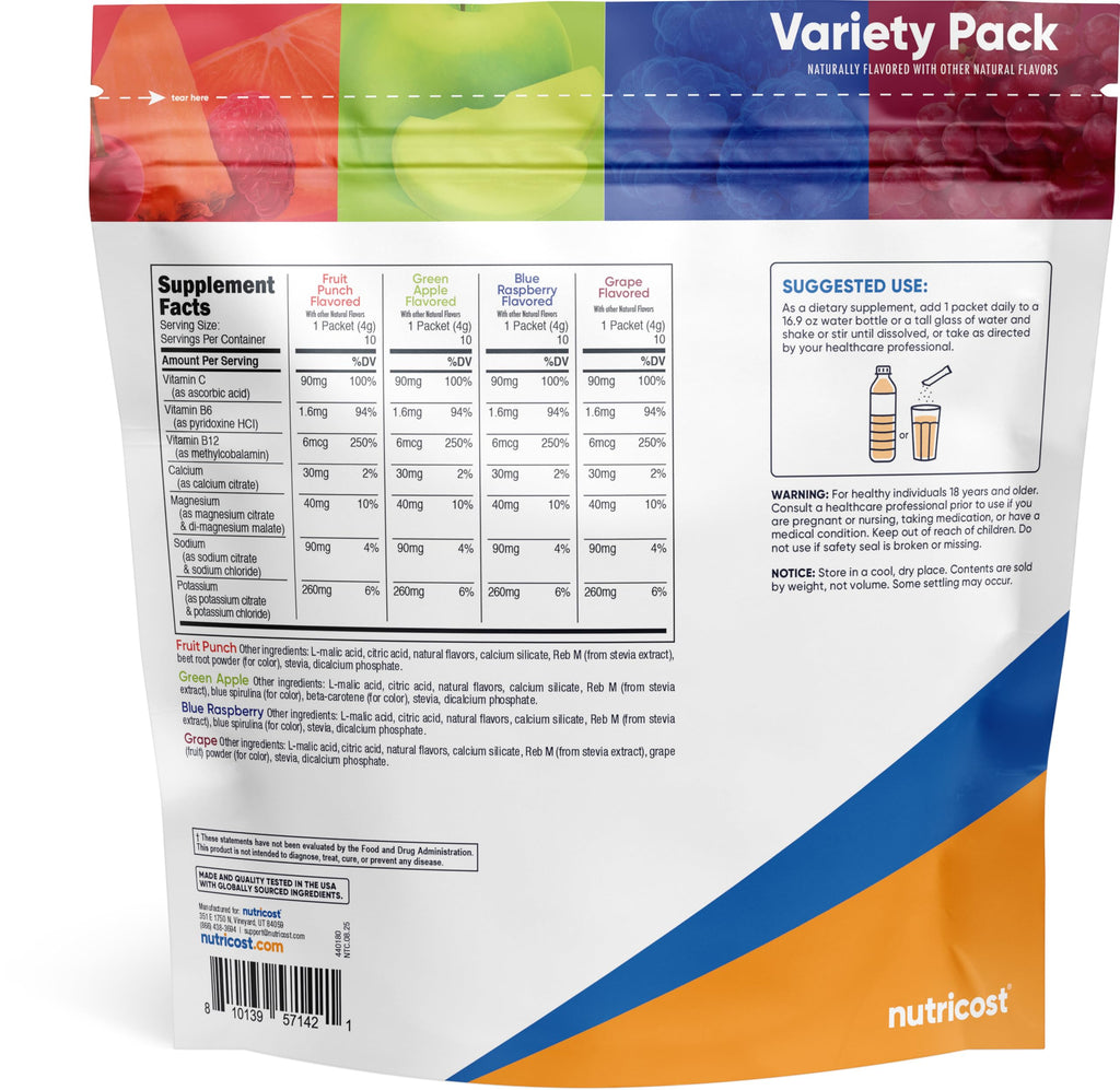 Nutricost Electrolyte Complex - Hydration Formula


