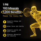 Menerals Men's Multivitamin Mineral With Fulvic Acid

