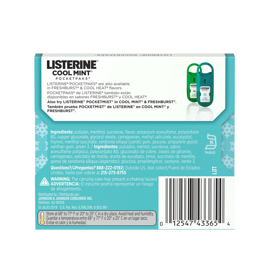 Listerine Breath Strips for Fresh Breath - Dissolving

