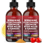 Berberine with Ceylon Cinnamon Liquid Drops Immune Support Supplement