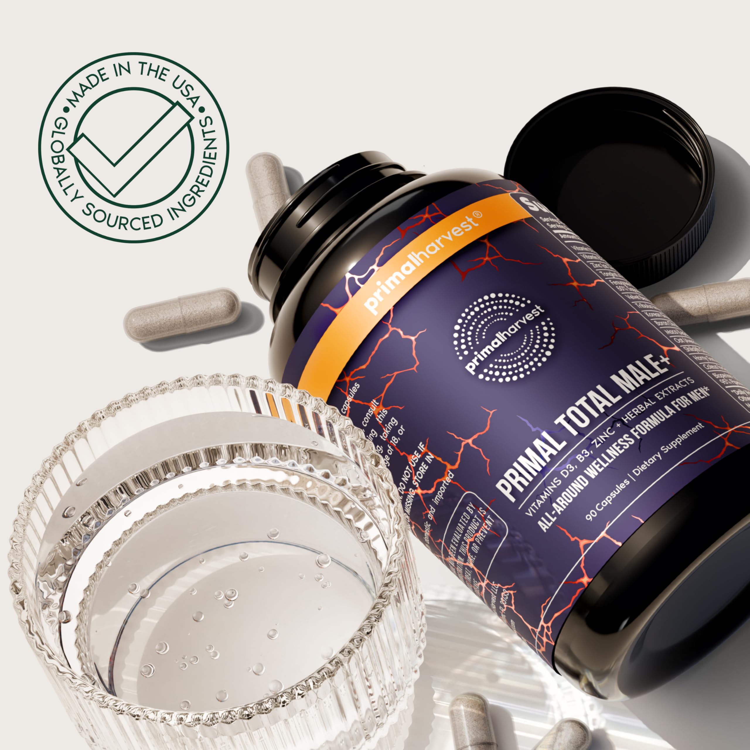 Primal Harvest Total Male+ Multivitamin for Men

