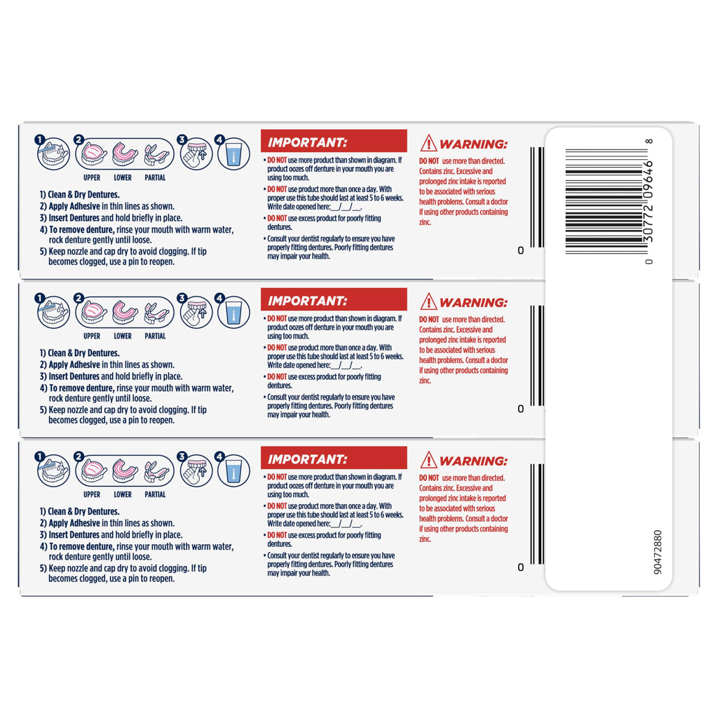 Fixodent Professional Denture Adhesive for All-Day Hold

