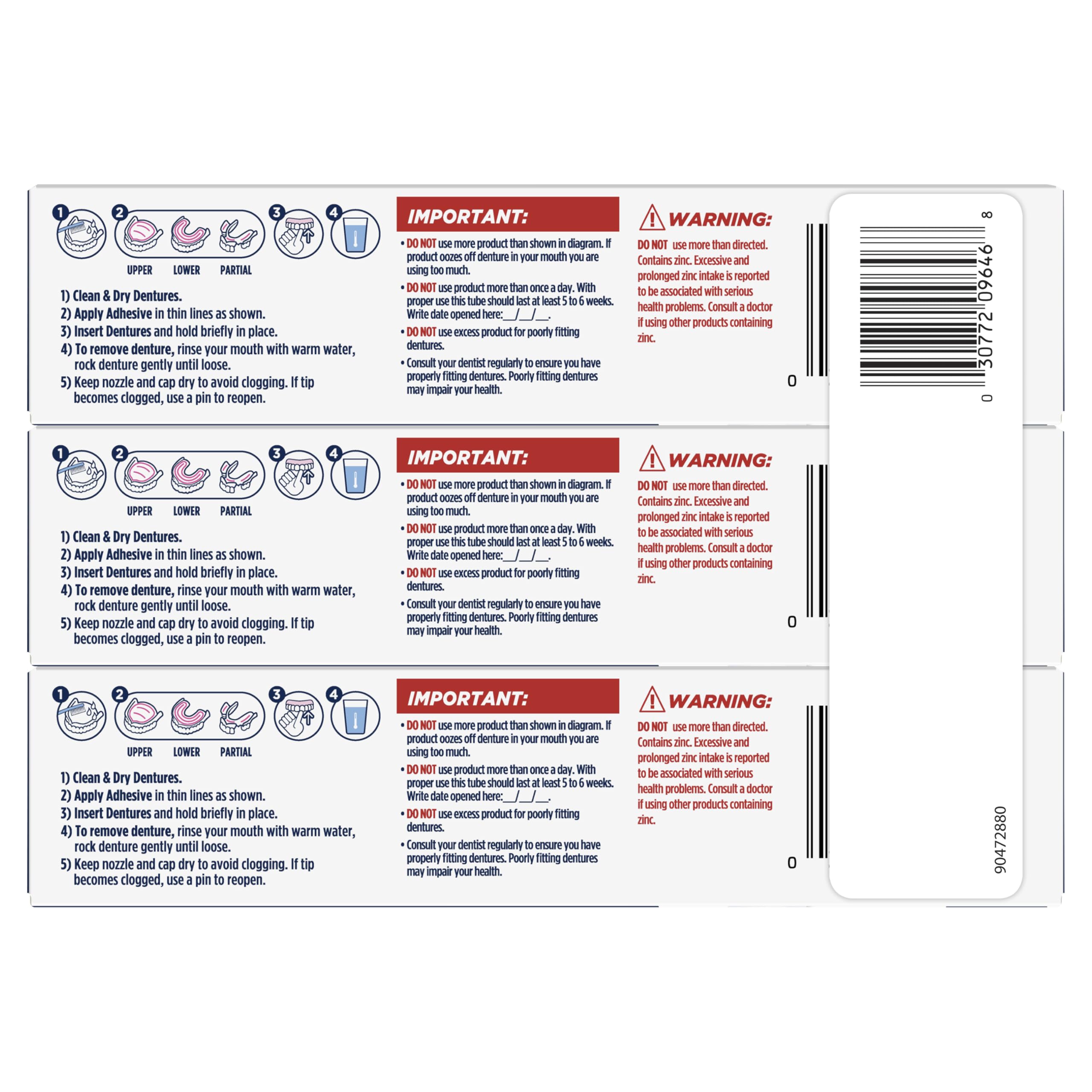 Fixodent Professional Denture Adhesive for All-Day Hold

