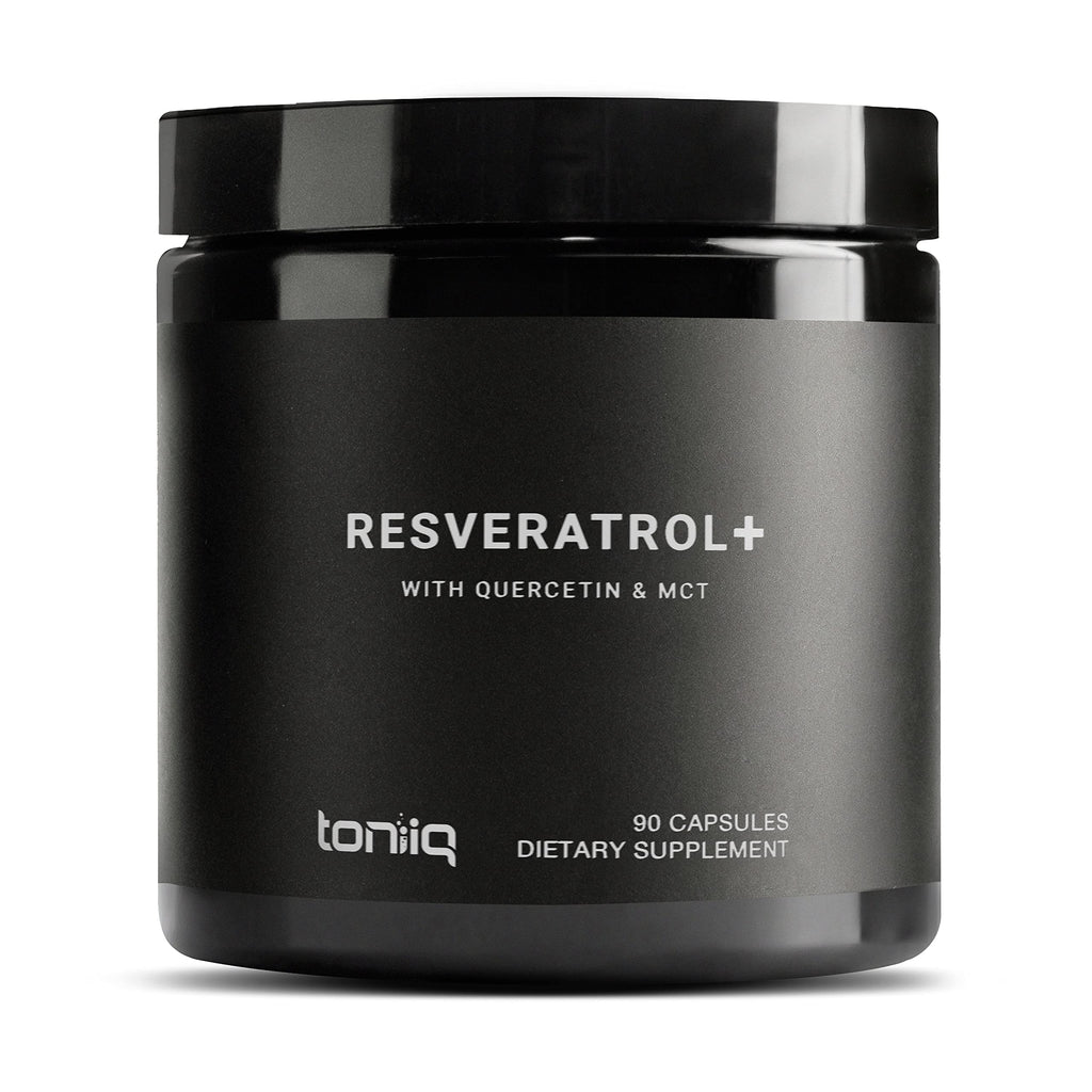 Toniiq NSF Resveratrol Capsules - Ultra High Purity 98% Trans-Resveratrol