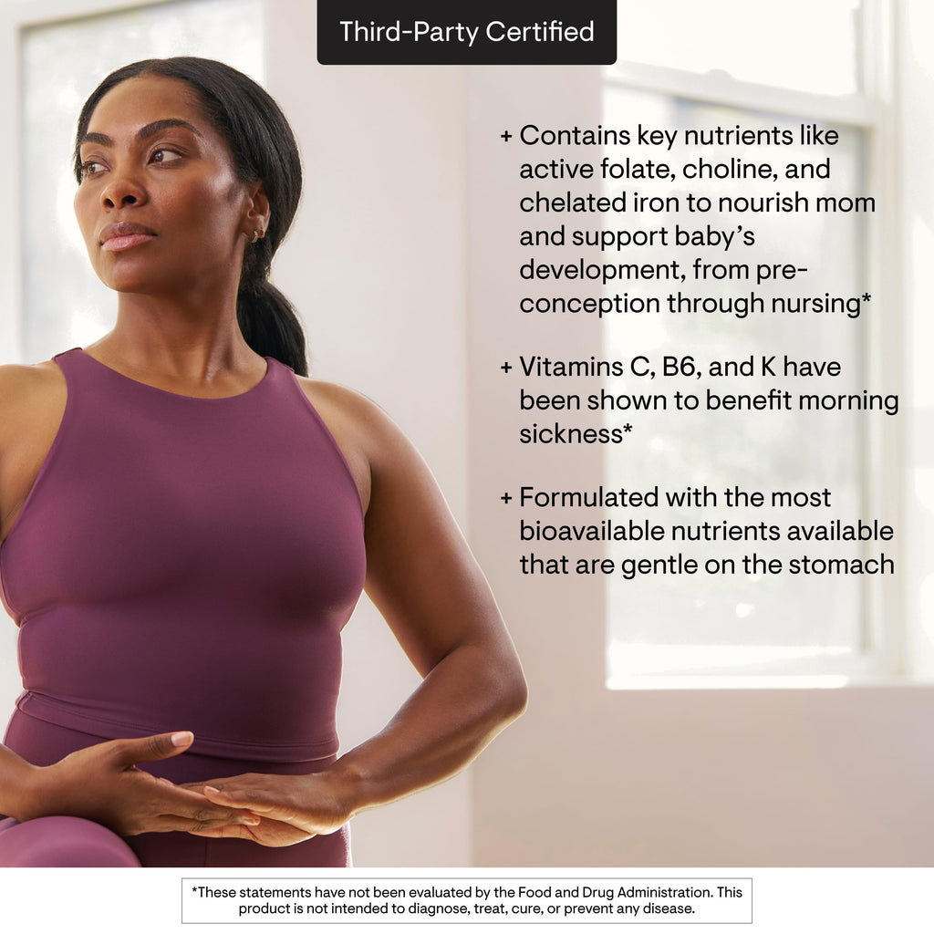 Thorne Prenatal Multivitamin with Choline - Bioactive Folate

